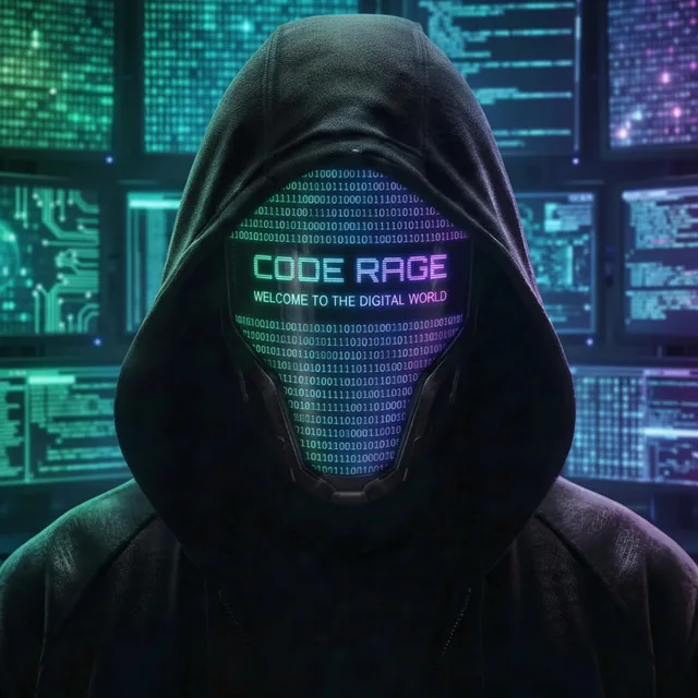 Code Rage - Welcome To The Digital World album cover
