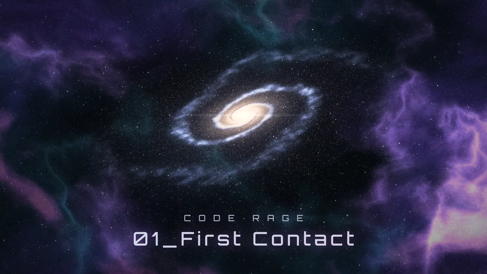 Code Rage - 01_First Contact music video poster